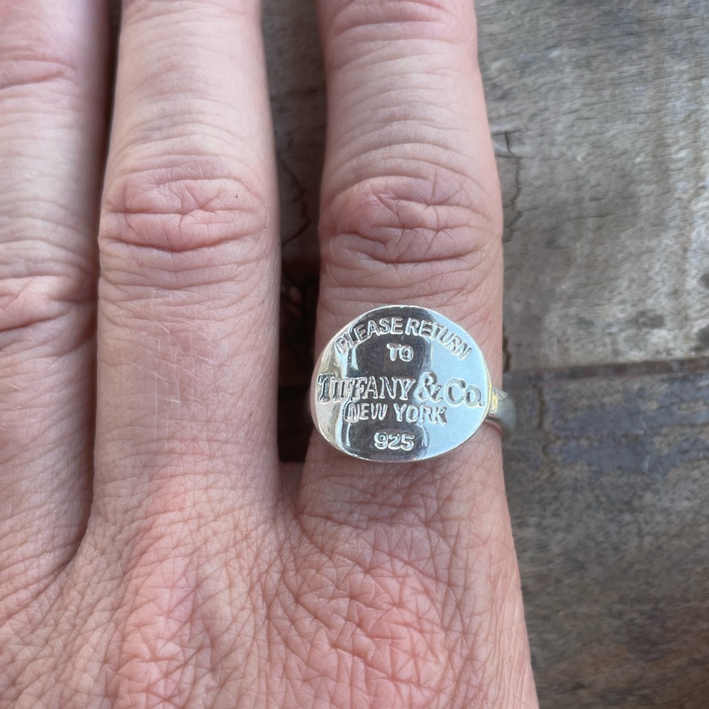 Tiffany & Co Silver Ring - Picture 2 of 7